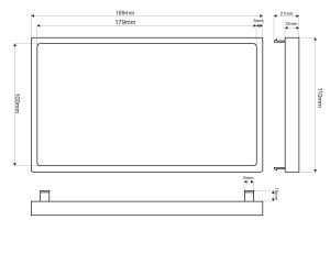 2DIN-Kunststoffadapter für Autos AVH-9810 AVH-9880 - image 2