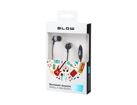 BLOW B-12 BLACK In-Ear-Kopfhörer