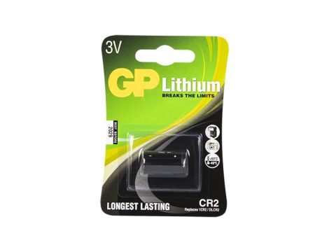 Lithium-Batterie 3V`CR2 GP Blister 15,6x27,0mm