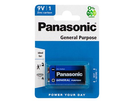 Batterie Panasonic SPECIAL 6F22 9V