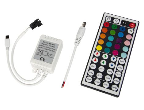 RGB-LED-Streifensteuerung 44-KEY IR-Fernbedienung HQ