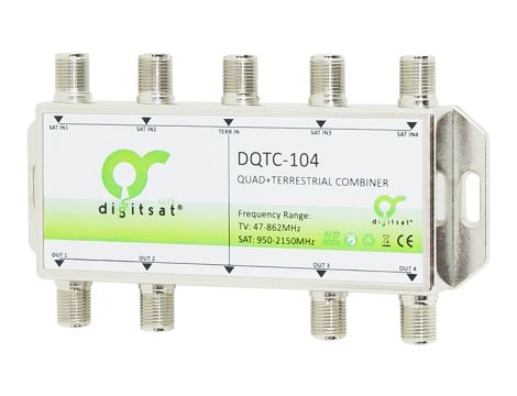 DIGITSAT DQTC-104 QUAD+TV-Kombinierer