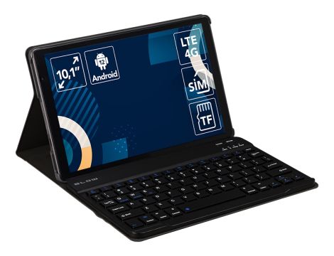 BLOW PlatinumTAB10 4G V22 4/64GB Tablette + Tasche mit Tastatur