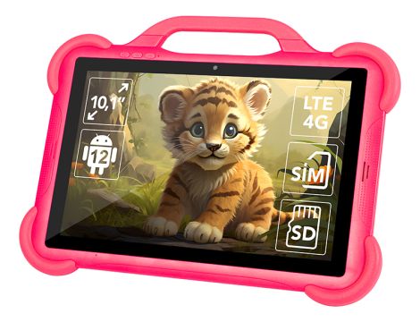 KidsTAB10 4G BLOW tablet 4/64GB rosa Gehäuse