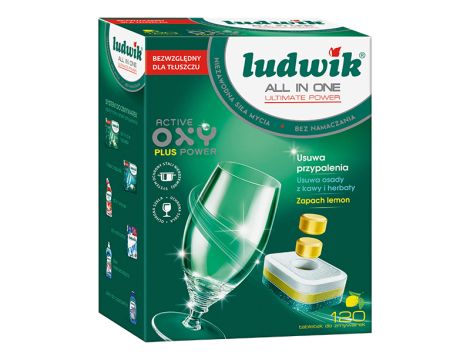 Spülmaschinentabletten 120 Stück All in one P-freie LUDWIK-Verpackung