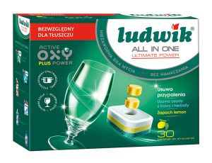 Spülmaschinentabletten 30 Stück All in one P-free LUDWIK-Verpackung