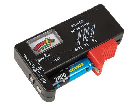 Analoges Batterietestgerät R3 R6 R14 R20 R9 CR