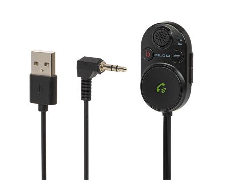 BLOW BT Transmitter USB + AUX Freisprecheinrichtung für das Auto