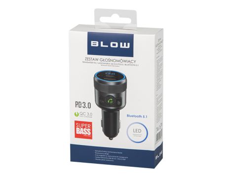 Sender FM BLOW Bluetooth5.1+QC3.0 +PD 24W - 4