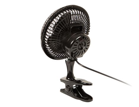 Tischventilator 6"/15cm Clip 25W 2in1 SCHWARZ - 2