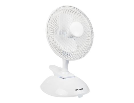 Tischventilator 6"/15cm Clip 25W 2in1 WHITE