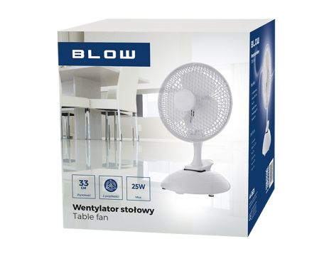 Tischventilator 6"/15cm Clip 25W 2in1 WHITE - 3