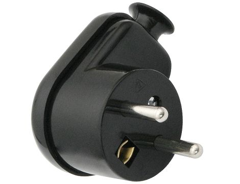 WT-16 Winkelstecker schwarz