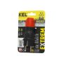 Stecker WT-54 gerade schwarz/rot hermetisch IP54 - 2