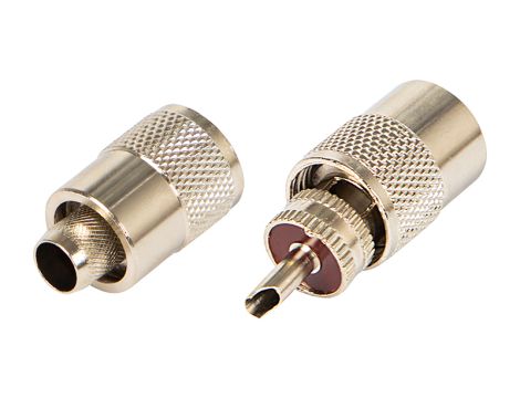 CB-Stecker (UHF/UC1) gecrimpt RG11+ HülseRG11+ Hülse