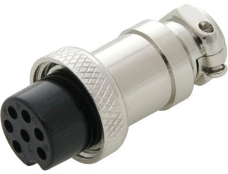 7PIN CB-Mikrofonstecker am Kabel