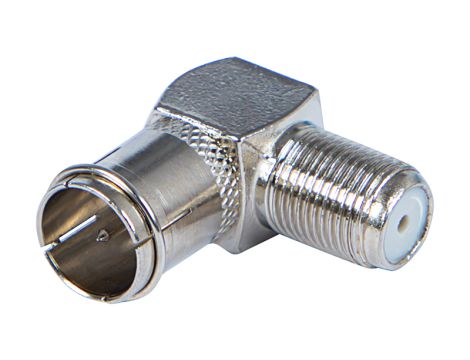 SAT-Stecker "F" /fast Fka/ für gewinkeltes Kabel