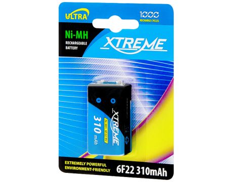 9V 310mAh NI-MH 9V 310mAh XTREME Ni-MH-Akku