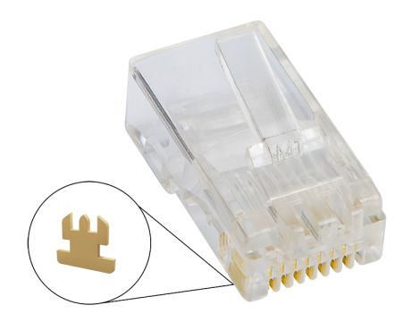 Telefonanschluss 8p8c (RJ45) Draht