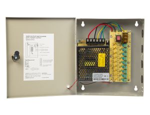 Zentrale Stromversorgung für 9-Kanal-Kameras BL-CPS9C/12V10A Metallgehäuse - image 2