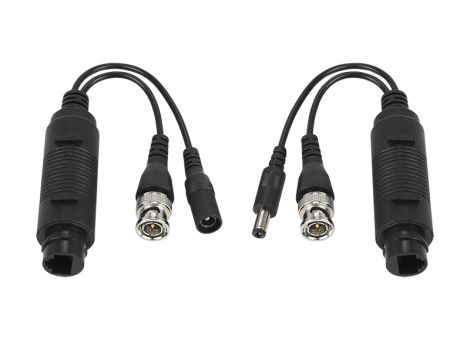 BNC+DC auf RJ45 Adapter Set 2 Stück