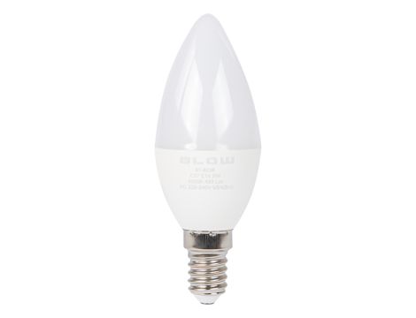 LED-Glühbirne E14 C37 ECO 5W neutralweiß