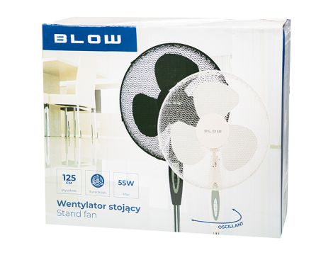 Stehventilator 16"/40cm 55W SCHWARZ - 7