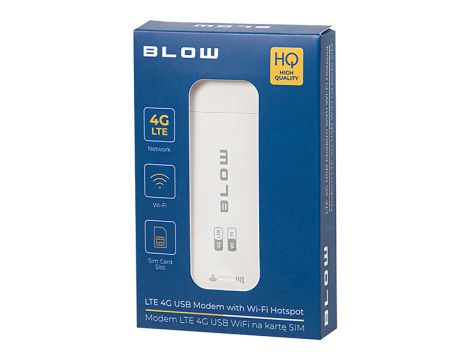 Modem LTE 4GE USB WiFi BLOW na kartę SIM - 4