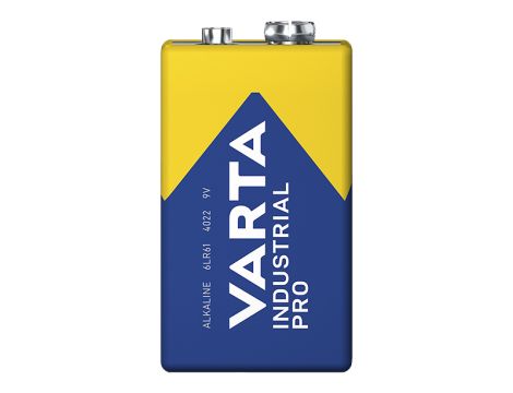 Bateria alkaliczna 9V 6LR61 Varta INDUST INDUSTRIAL FOLIA