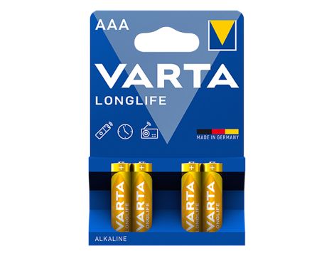 Bateria alkaliczna AAA 1.5 LR3 Varta LONGLIFE