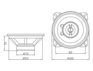 Głośnik BLOW S-100      4Ohm - image 2