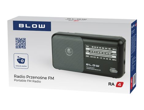 BLOW RA4 analoges Tragbares Radio AM/FM - 3