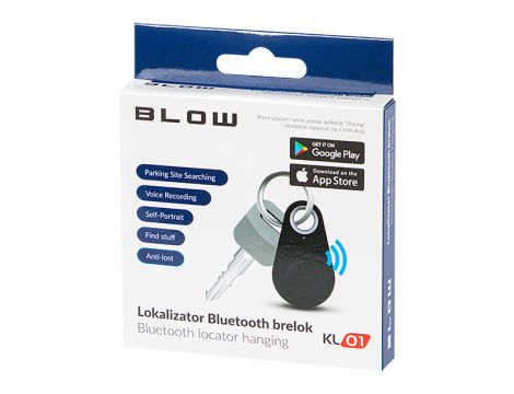 Bluetooth-Schlüsselsuchgerät Anhänger schwarz - 3