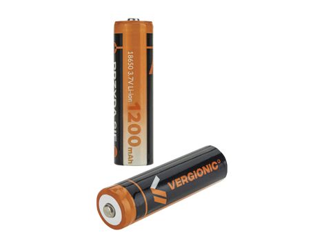 Akku 18650 li-ion 1200mAh 3,7V VERG