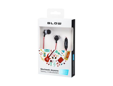 BLOW B-12 RED In-Ear-Kopfhörer