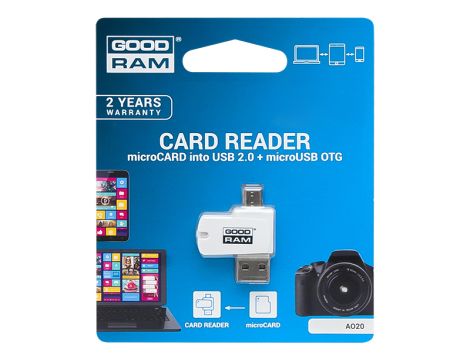 GOODRAM Micro SD + microUSB Kartenleser