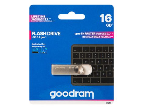 16GB GOODRAM UNO3 USB3.2 PENDRIVE