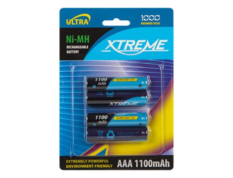 Wiederaufladbare Batterie R3 Ni-MH AAA 1100mAh XTREME