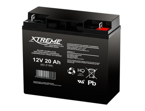 Gel-Batterie 12V 20Ah XTREME