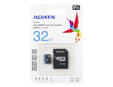 Karta microSDHC 32GB+Adapter SD CL10 PREMIER