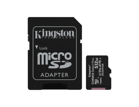 Karta microSDXC 128GB+Adapter SD KINGSTON