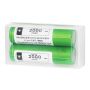 18650 li-ion 2100mAh 3.6V 2 Stk. SONY/Murata+BOX für zwei Lithium-Ionen-Akkus - 3