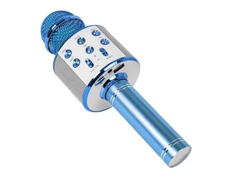 PRM402 BLOW blaues Karaoke-Mikrofon