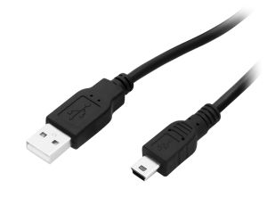 USB-Stecker A - mini B 1m BLISTER - image 2