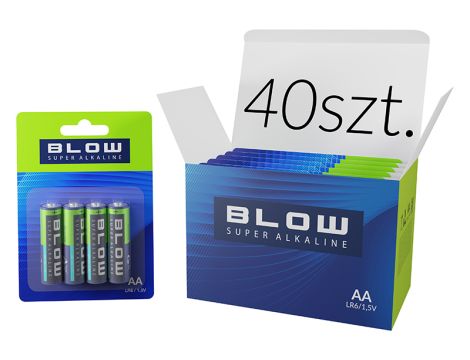 BLOW SUPER ALKALINE AA LR6 Batterie Blisterpackung