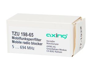 Filtr LTE 5G Axing TZU 198-65 5-694MHz - image 2