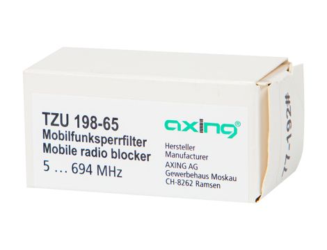 Filtr LTE 5G Axing TZU 198-65 5-694MHz - 2