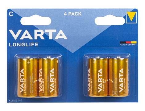 Alkalibatterie C 1,5 LR14 Varta LONGLIFE