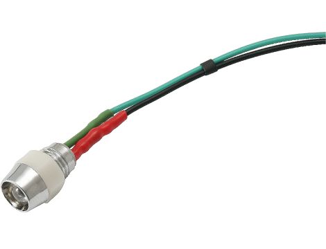 LED 5mm (ROT 12V) Kontrollleuchte mit Kabel