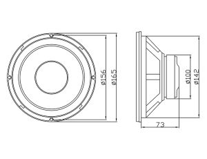 BLOW A-165 4Ohm Lautsprecher - image 2